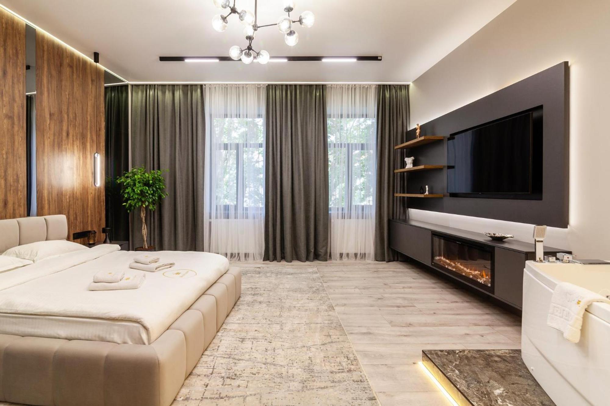 Royal Vip Jacuzzi Apart Lviv Luaran gambar